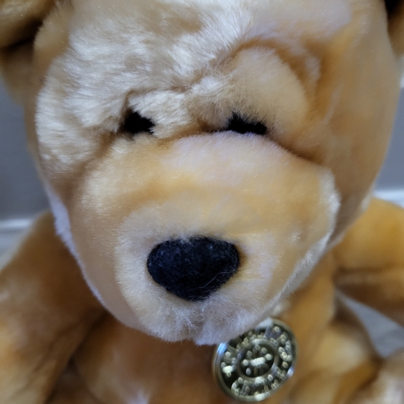 Dan Dee Blonde Bear Plush Soft Collector’s Choice 12" Stuffed Animal Teddy - Picture 4 of 13